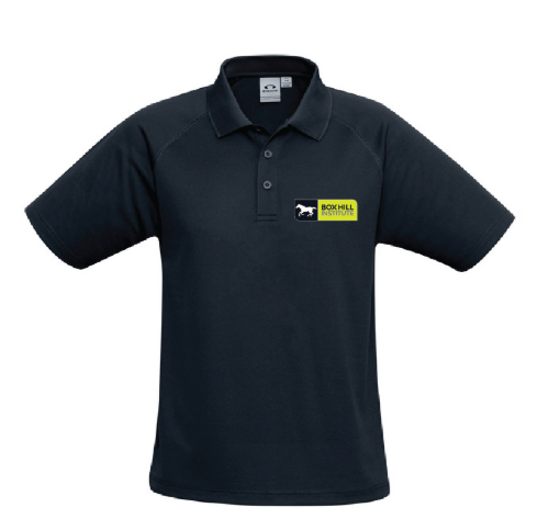 Box Hill Polo - Black - MENS - PRE ORDER