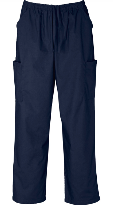 Box Hill Scrub Pants - NAVY - UNISEX - PRE ORDER
