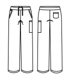 Box Hill Scrub Pants - CARIBBEAN BLUE - UNISEX